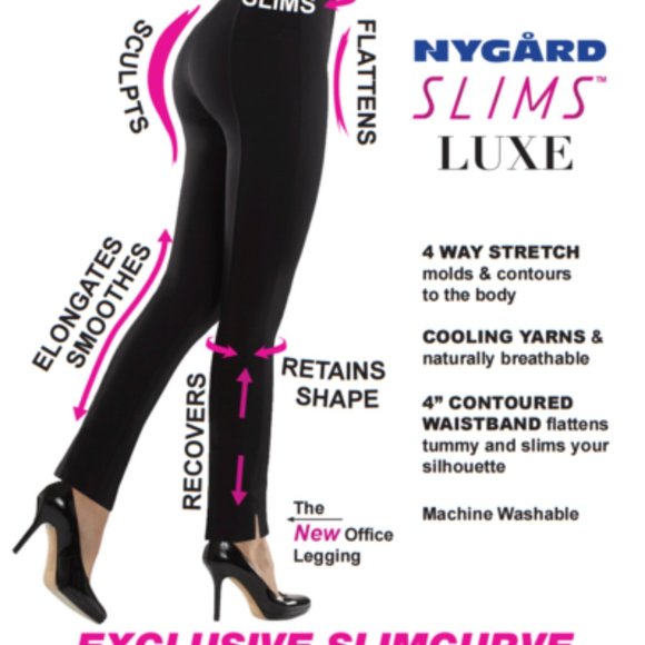 NYGARD SLIMS - Luxe E4 Slim Straight Pant (3L1SV1A9) - Deep Navy - Picture 7 of 9